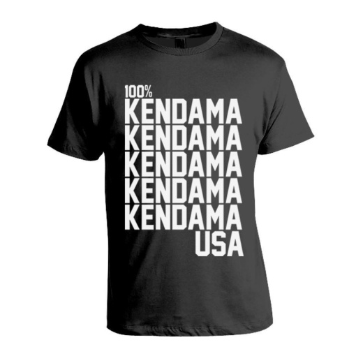 100% Kendama Tee - Svart i gruppen LEKSAKER / Kendama / Kläder hos Spelexperten (KA18)