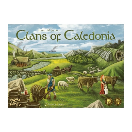 Clans of Caledonia i gruppen SÄLLSKAPSSPEL / Strategispel hos Spelexperten (KARCLOCA01)