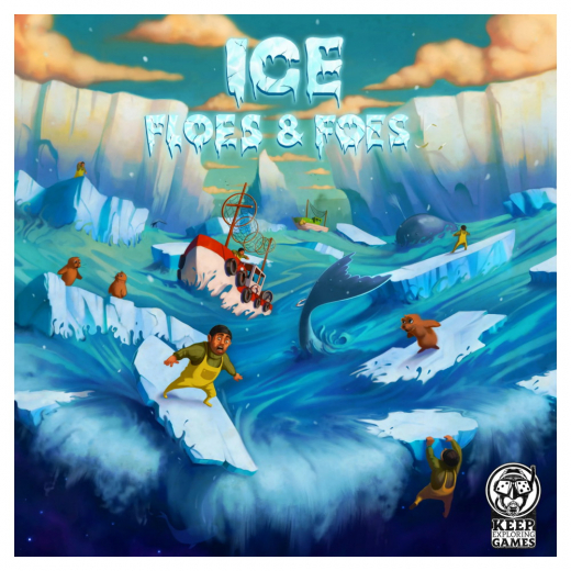 Ice Floes & Foes i gruppen SÄLLSKAPSSPEL / Familjespel hos Spelexperten (KEG01001)