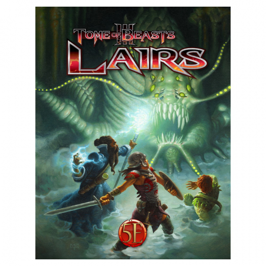 Tome of Beasts 3 - Lairs i gruppen SÄLLSKAPSSPEL / Rollspel hos Spelexperten (KOB9429)