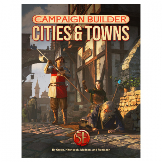 Campaign Builder: Cities & Towns i gruppen SÄLLSKAPSSPEL / Rollspel / Dungeons & Dragons hos Spelexperten (KOB9467)