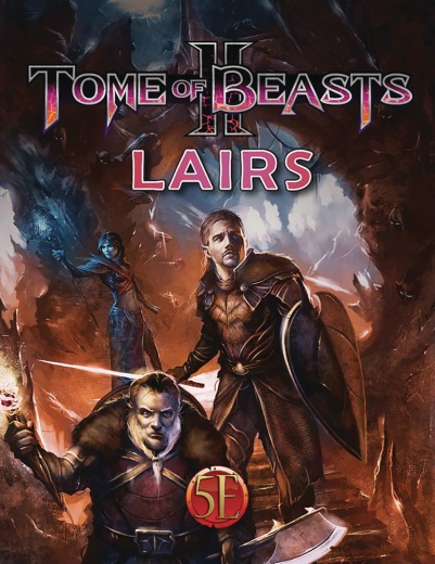 Tome of Beasts 2 - Lairs i gruppen  hos Spelexperten (KOBBOL2)