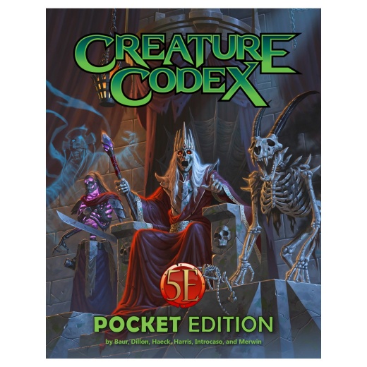 Creature Codex Pocket Edition i gruppen SÄLLSKAPSSPEL / Rollspel hos Spelexperten (KOBCCPE)