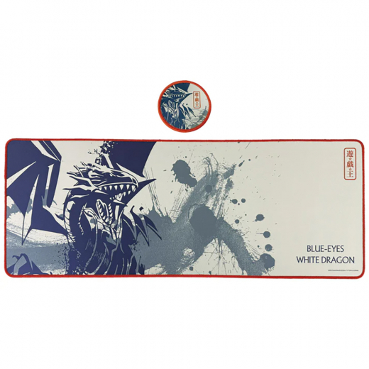 Yu-Gi-Oh! XL Desk Pad & Coaster Set i gruppen LEKSAKER / Samlarprylar / Yu-Gi-Oh! Samlarprylar hos Spelexperten (KON-YGO91)