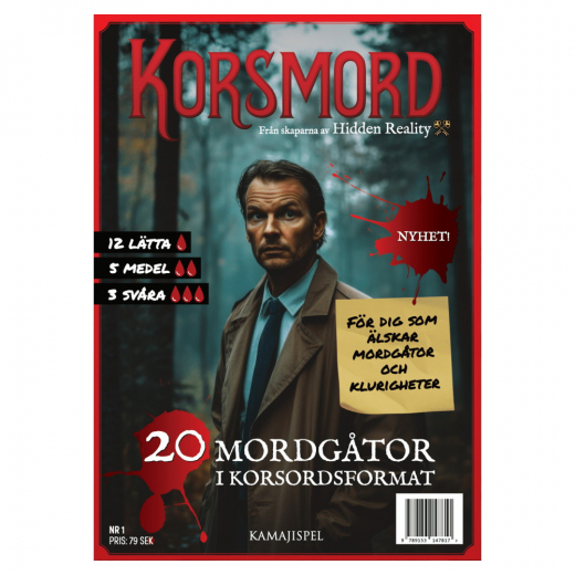Korsmord Nr 1 i gruppen SÄLLSKAPSSPEL / Escape Room / Mordgåtor & utredningar hos Spelexperten (KORS001)