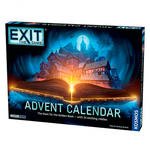 Exit: The Game - Adventskalender The Hunt for the Golden Book i gruppen SÄLLSKAPSSPEL / Strategispel hos Spelexperten (KOS1140)