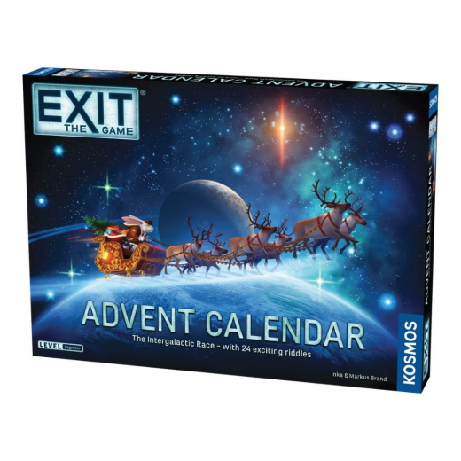Exit: The Game - Adventskalender The Intergalactic Race i gruppen SÄLLSKAPSSPEL / Escape Room / Escape Room adventskalender hos Spelexperten (KOS1198)