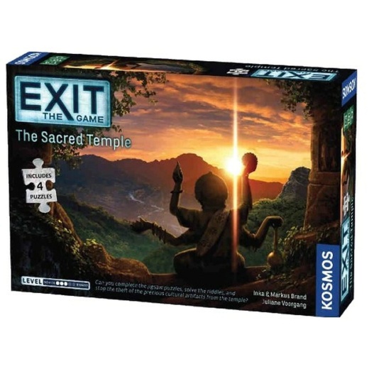 Exit: Puzzle - The Sacred Temple i gruppen SÄLLSKAPSSPEL / Strategispel hos Spelexperten (KOS1590)