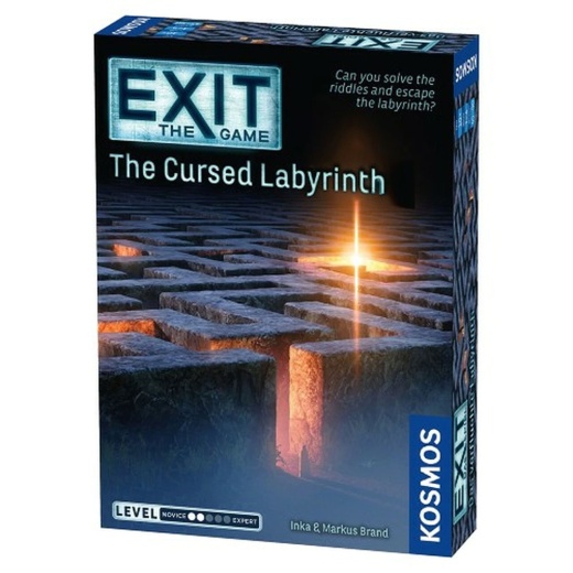 Exit: The Game - The Cursed Labyrinth i gruppen SÄLLSKAPSSPEL / Strategispel hos Spelexperten (KOS1595)
