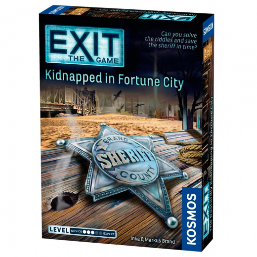 Exit: The Game - Kidnapped in Fortune City i gruppen SÄLLSKAPSSPEL / Strategispel hos Spelexperten (KOS1600)