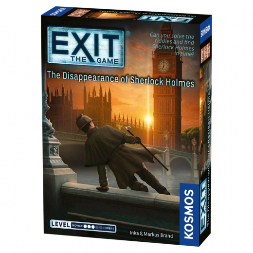 Exit: The Game - The Disappearance of Sherlock Holmes i gruppen SÄLLSKAPSSPEL / Escape Room hos Spelexperten (KOS1812)