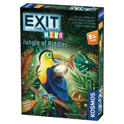 Exit: The Game - Kids: Jungle of Riddles i gruppen SÄLLSKAPSSPEL / Escape Room hos Spelexperten (KOS1813)