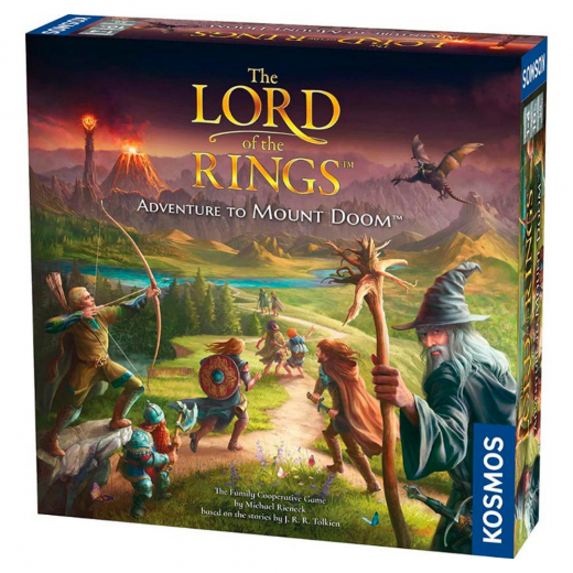 The Lord of the Rings: Adventure to Mount Doom i gruppen SÄLLSKAPSSPEL / Strategispel hos Spelexperten (KOS1815)