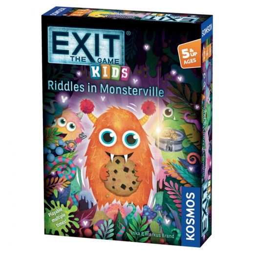 Exit: The Game - Kids: Riddles in Monsterville i gruppen SÄLLSKAPSSPEL / Escape Room hos Spelexperten (KOS51173)