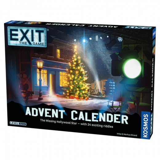 Exit: The Game - Adventskalender The Missing Hollywood Star i gruppen SÄLLSKAPSSPEL / Escape Room hos Spelexperten (KOS51174)