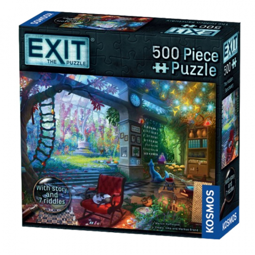 Exit: Puzzle - The Hidden Sanctuary 500 Bitar i gruppen SÄLLSKAPSSPEL / Escape Room hos Spelexperten (KOS51183)