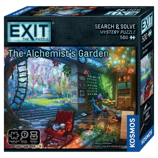 Exit: Puzzle - The Alchemist's Garden 500 Bitar i gruppen SÄLLSKAPSSPEL / Escape Room / Escape Room pussel hos Spelexperten (KOS51183)
