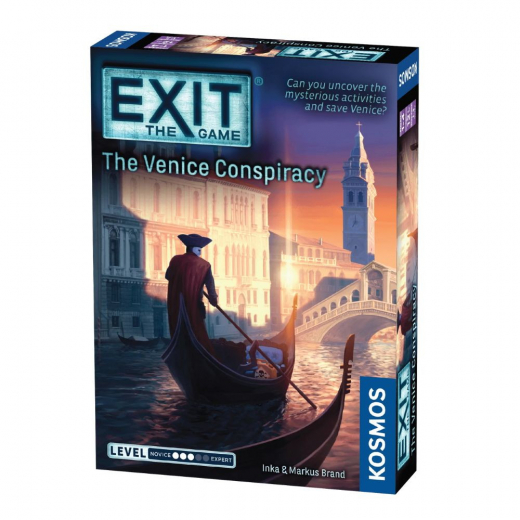 Exit: The Game - The Venice Conspiracy i gruppen SÄLLSKAPSSPEL / Escape Room / Exit: The Game hos Spelexperten (KOS8001)