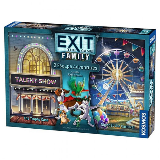 Exit: The Game Family - Exit Heroes 2 i gruppen SÄLLSKAPSSPEL / Escape Room / Exit: The Game hos Spelexperten (KOS8102)