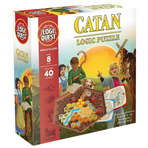 Catan: Logic Puzzle (Eng) i gruppen SÄLLSKAPSSPEL / Knep & knåp hos Spelexperten (KOS8896)