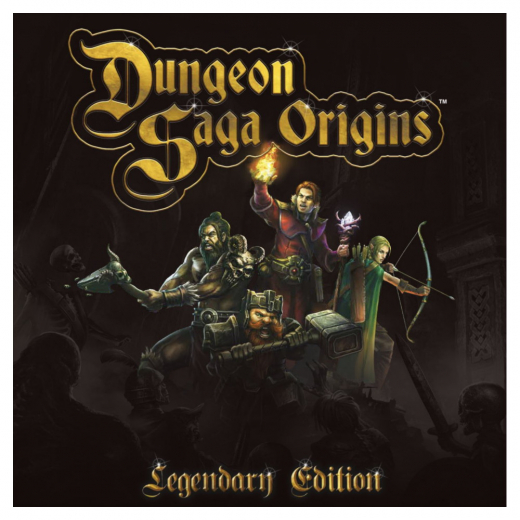 Dungeon Saga Origins - Legendary Edition i gruppen SÄLLSKAPSSPEL / Strategispel hos Spelexperten (KSDS101)
