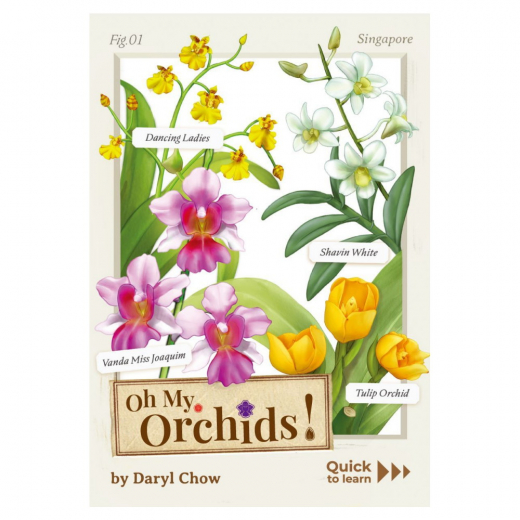 Oh My. Orchids! i gruppen SÄLLSKAPSSPEL / Kortspel hos Spelexperten (KTG1600)