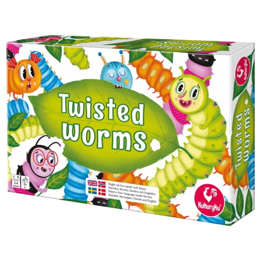 Twisted Worms (Swe) i gruppen SÄLLSKAPSSPEL / Barnspel hos Spelexperten (KU4237)
