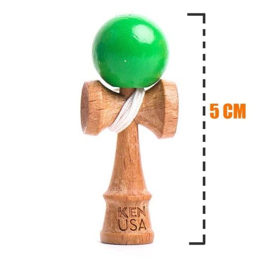 Kendama USA - Nano Green i gruppen  hos Spelexperten (KUSANANO-GREEN)