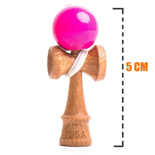 Kendama USA - Nano Pink i gruppen  hos Spelexperten (KUSANANO-PINK)