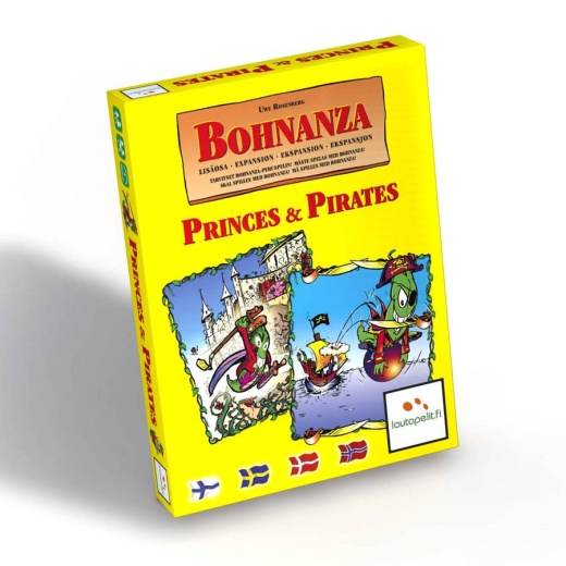 Bohnanza: Princes & Pirates (Exp.) i gruppen SÄLLSKAPSSPEL / Expansioner hos Spelexperten (L-177)