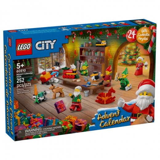 LEGO City - Adventskalender 2026 i gruppen Nyheter hos Spelexperten (L-60510)