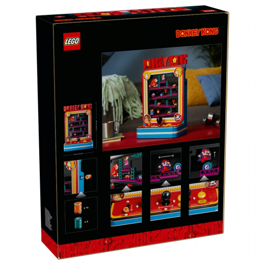 LEGO Super Mario - Donkey Kong arkadspel i gruppen LEKSAKER / LEGO hos Spelexperten (L-72051)