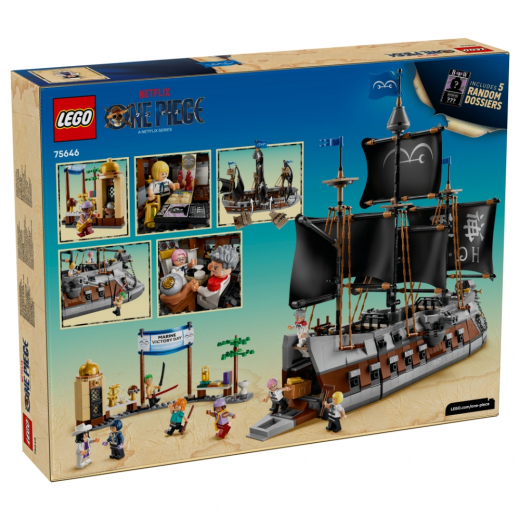 LEGO One Piece - Garps marinfartyg i gruppen LEKSAKER / LEGO hos Spelexperten (L-75646)