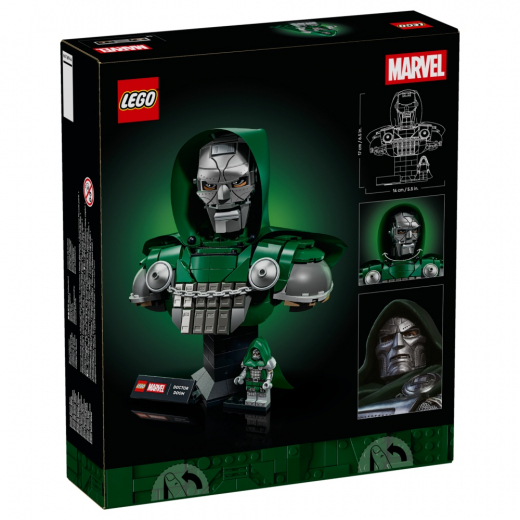 LEGO Marvel - Doctor Doom byst i gruppen LEKSAKER / LEGO hos Spelexperten (L-76345)