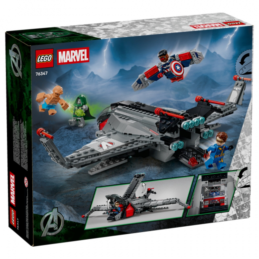 LEGO Marvel - Avengers Doomsday Quinjet i gruppen LEKSAKER / LEGO / LEGO Marvel hos Spelexperten (L-76347)