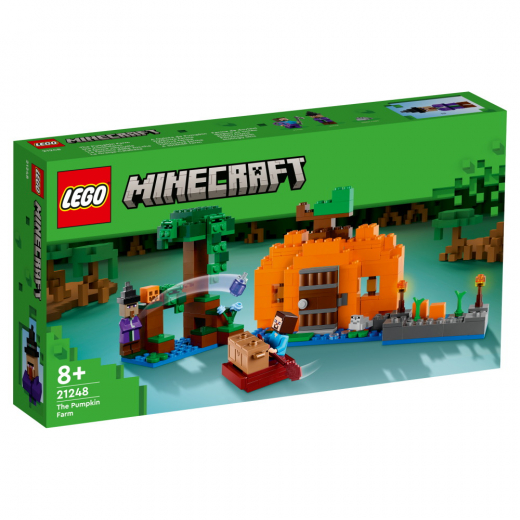 LEGO Minecraft - Pumpagården i gruppen LEKSAKER / LEGO / LEGO Minecraft hos Spelexperten (L21248)