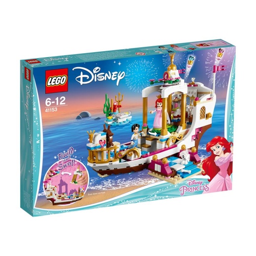 LEGO Disney Princess Ariels kungliga festbåt 41153 i gruppen  hos Spelexperten (L41153)