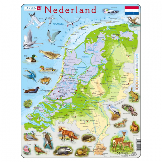 Larsen Rampussel Nederland 68 Bitar i gruppen PUSSEL / Barnpussel hos Spelexperten (LA-K79-NL)