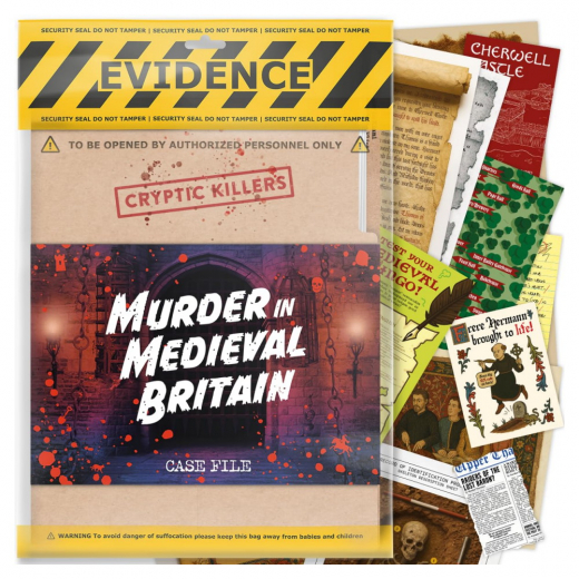 Cryptic Killers: Murder in Medieval Britain i gruppen SÄLLSKAPSSPEL / Escape Room / Mordgåtor & utredningar hos Spelexperten (LBL1013)