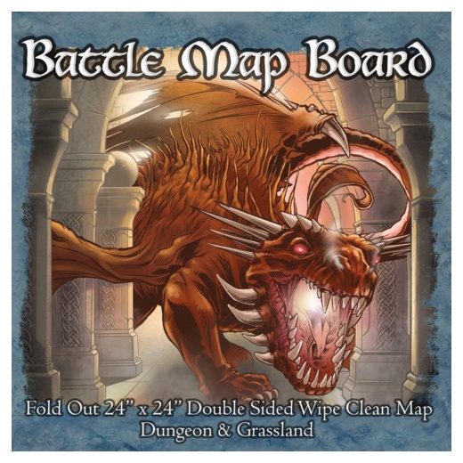 Battle Map Board - Dungeon & Grassland i gruppen  hos Spelexperten (LBM015)
