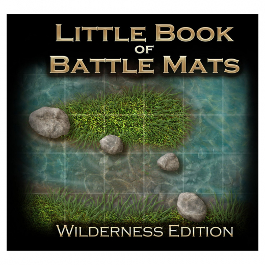 Little Book of Battle Mats - Wilderness Edition i gruppen SÄLLSKAPSSPEL / Rollspel hos Spelexperten (LBM024)