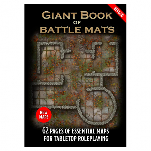 Giant Book of Battle Mats - Volume 1 Revised i gruppen SÄLLSKAPSSPEL / Rollspel hos Spelexperten (LBM037)