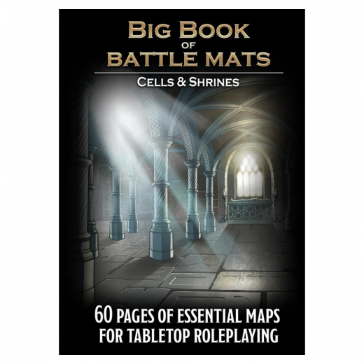 Big Book of Battle Mats - Cells & Shrines i gruppen SÄLLSKAPSSPEL hos Spelexperten (LBM055)