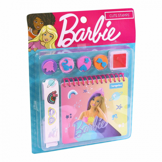 Barbie Söta Stämplar i gruppen LEKSAKER / Skapa & måla / Skriva och Rita / Pysselböcker hos Spelexperten (LI-BB9626)