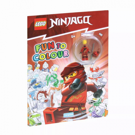 LEGO Fun to Colour - Ninjago Kai i gruppen LEKSAKER / Skapa & måla / Skriva och Rita / Målarböcker hos Spelexperten (LI-LG5497-E)
