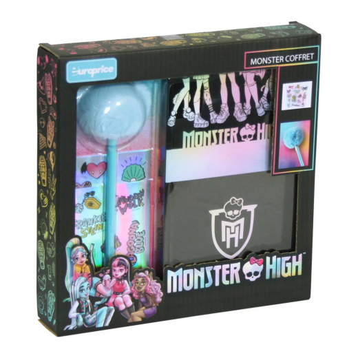 Monster High - Monster Coffret i gruppen LEKSAKER / Skapa & måla / Skriva och Rita / Anteckningböcker hos Spelexperten (LI-MH4446)