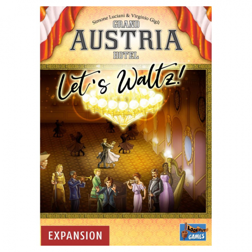 Grand Austria Hotel: Let's Waltz! (Exp.) i gruppen SÄLLSKAPSSPEL / Expansioner hos Spelexperten (LK0163)