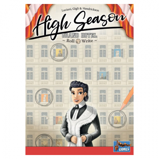 High Season: Grand Hotel Roll & Write i gruppen SÄLLSKAPSSPEL / Strategispel hos Spelexperten (LK0167)