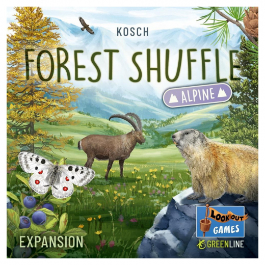 Forest Shuffle: Alpine (Exp.) i gruppen SÄLLSKAPSSPEL / Expansioner hos Spelexperten (LK0185)