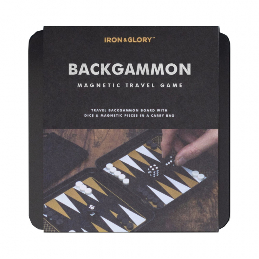 Game On Magnetic Travel Backgammon i gruppen SÄLLSKAPSSPEL / Resespel hos Spelexperten (LKIAGGOB)